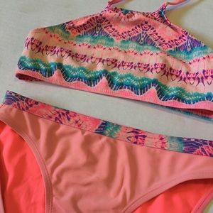 Wonder nation two piece swim suit.